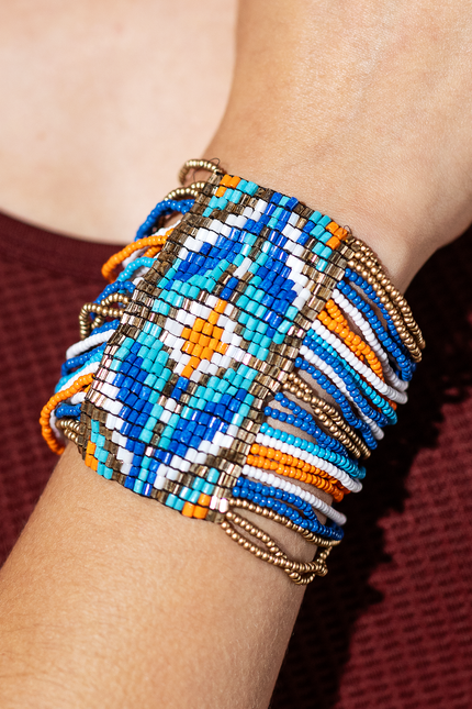 Desert Disco Beaded Bracelet