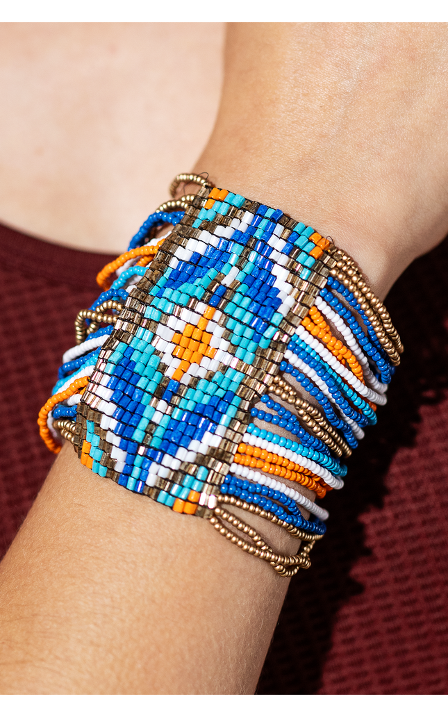 Desert Disco Beaded Bracelet