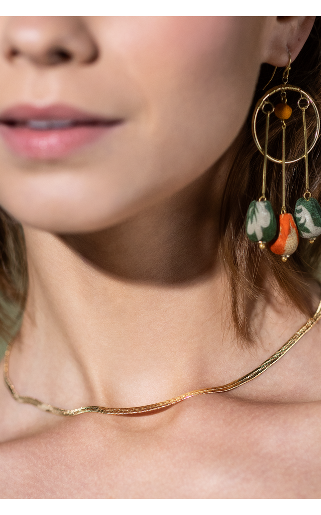 Sidewinder Chain Link Necklace