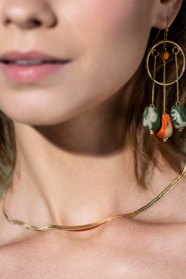 Sidewinder Chain Link Necklace