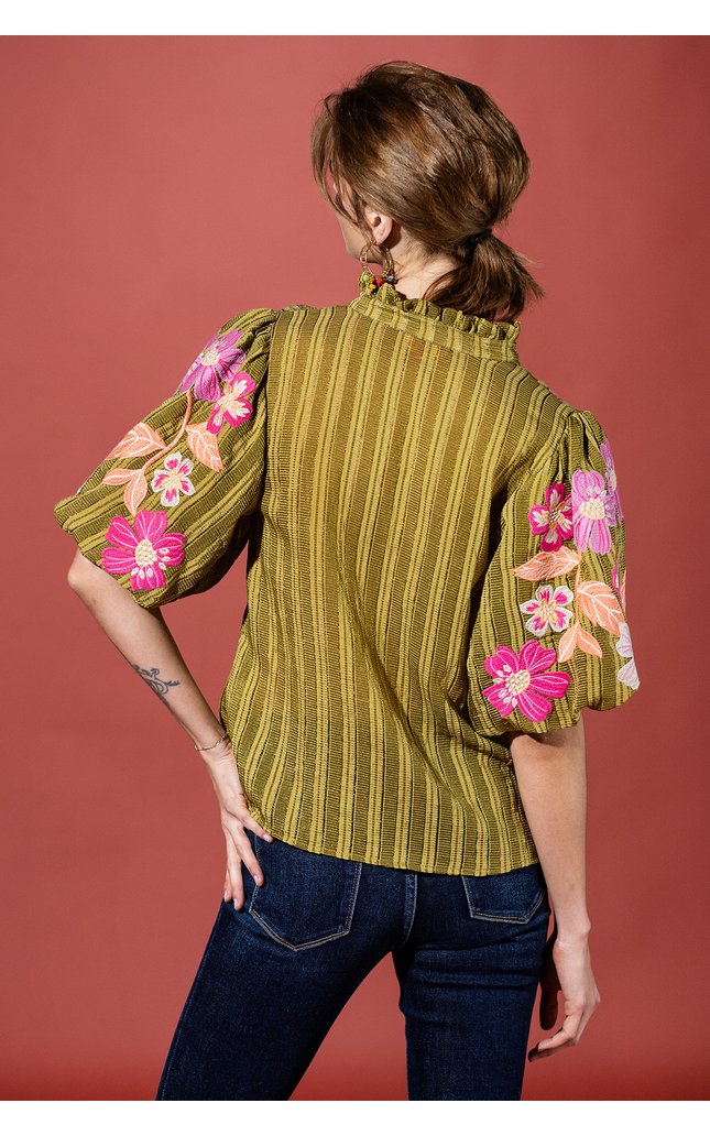 Petal Parkway Textured Top