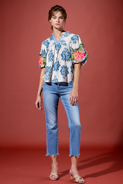 The Nantucket Rose Blouse