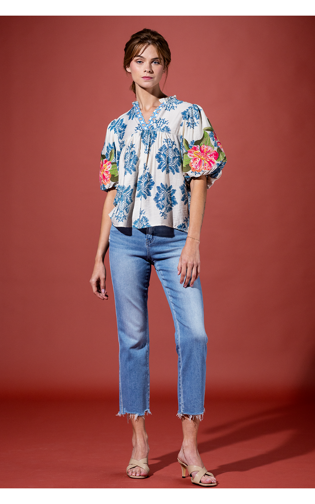 The Nantucket Rose Blouse