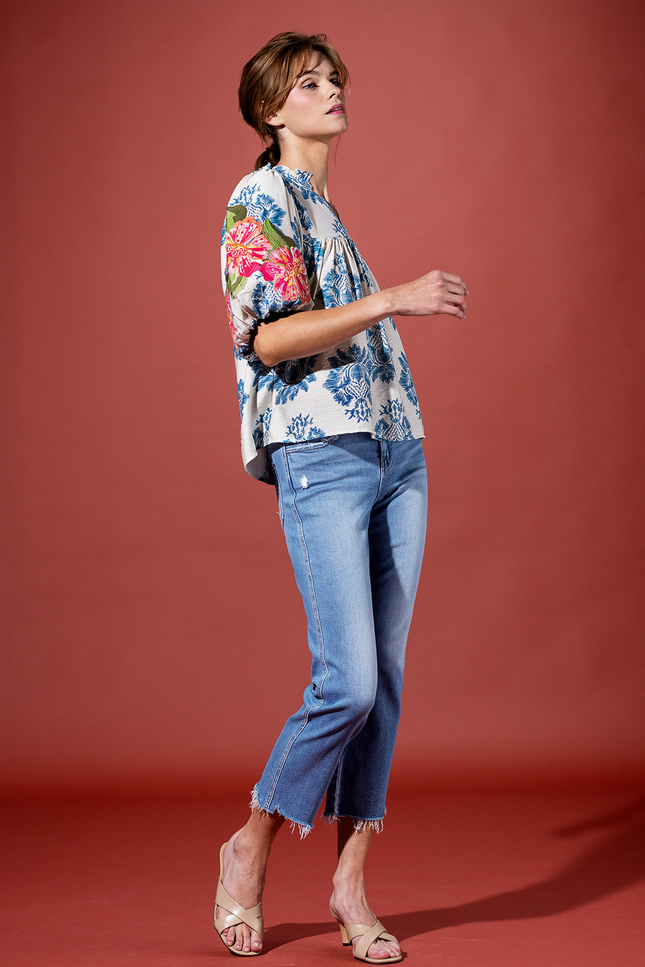 The Nantucket Rose Blouse