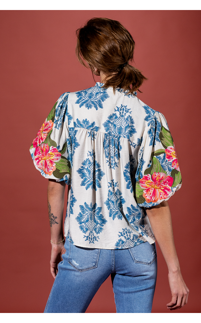 The Nantucket Rose Blouse