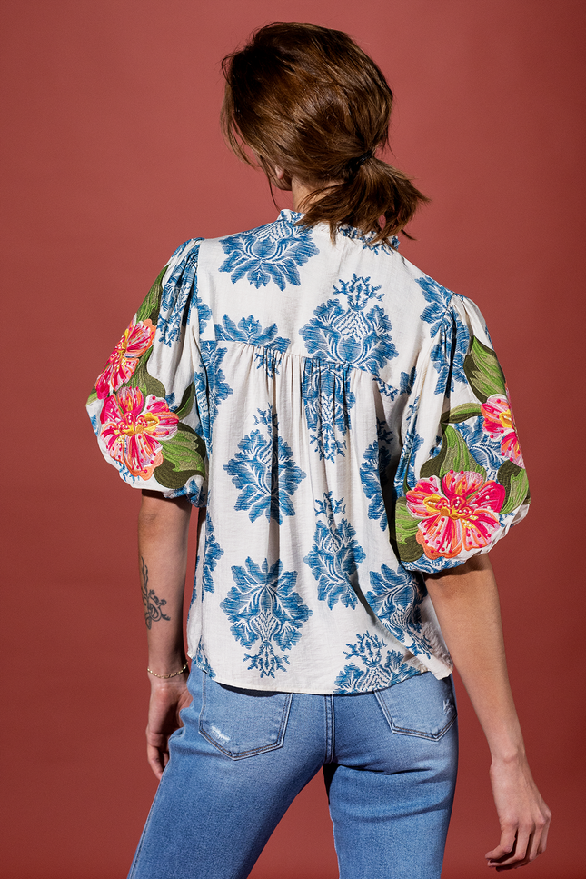 The Nantucket Rose Blouse