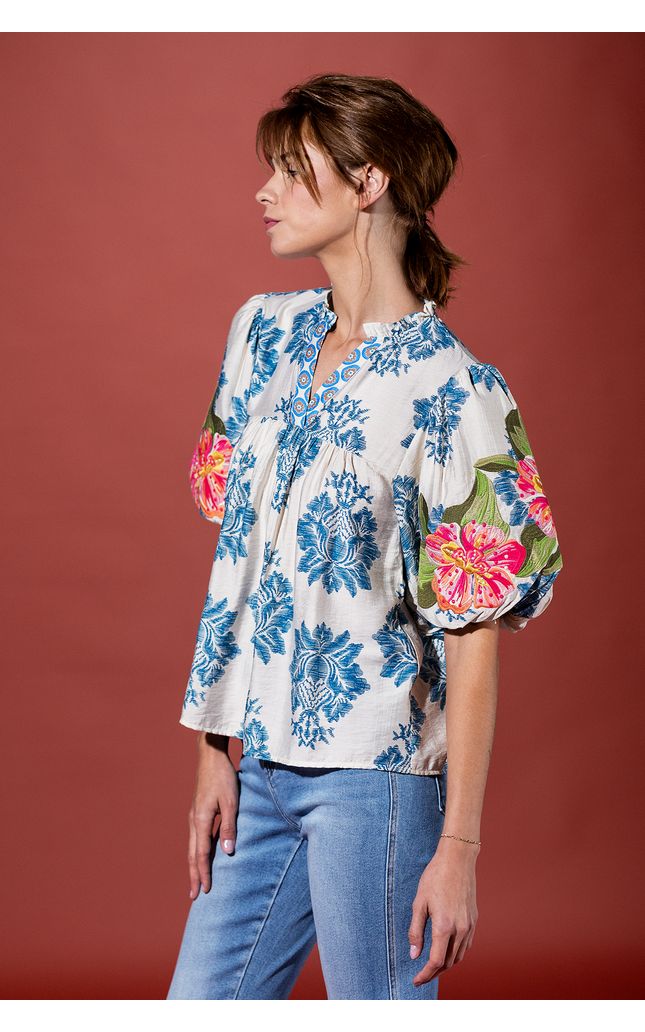 The Nantucket Rose Blouse