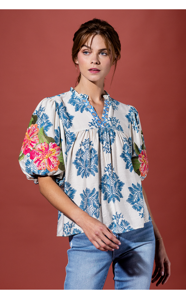 The Nantucket Rose Blouse