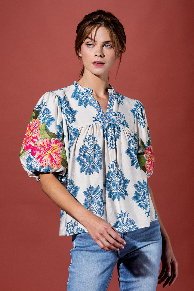 The Nantucket Rose Blouse
