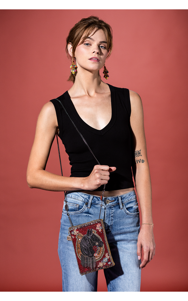 Gallop & Glisten Beaded Crossbody