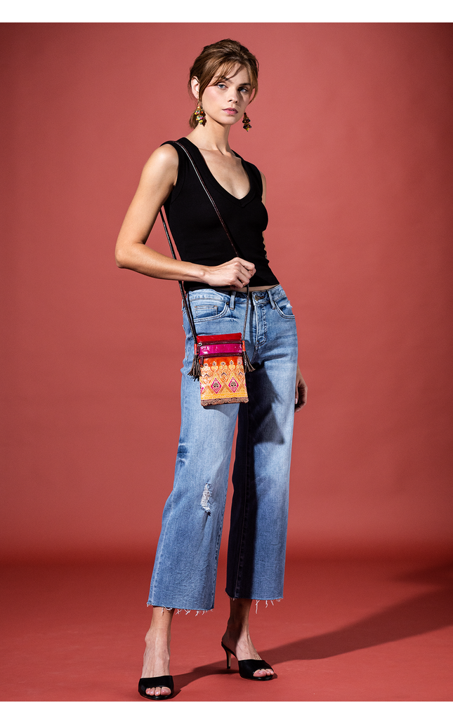 Magenta Wanderer Bag