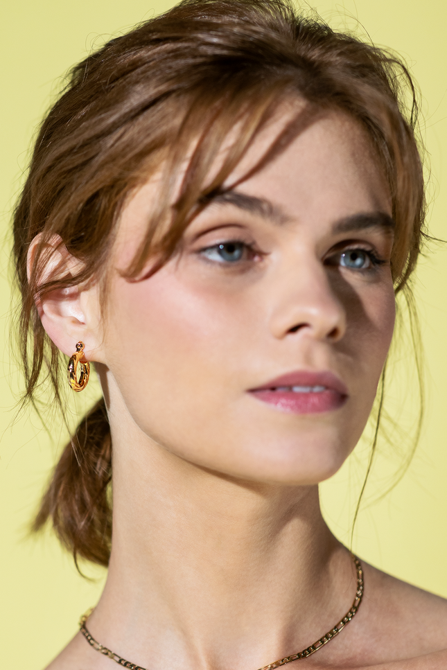 Celeste Hoop Earrings