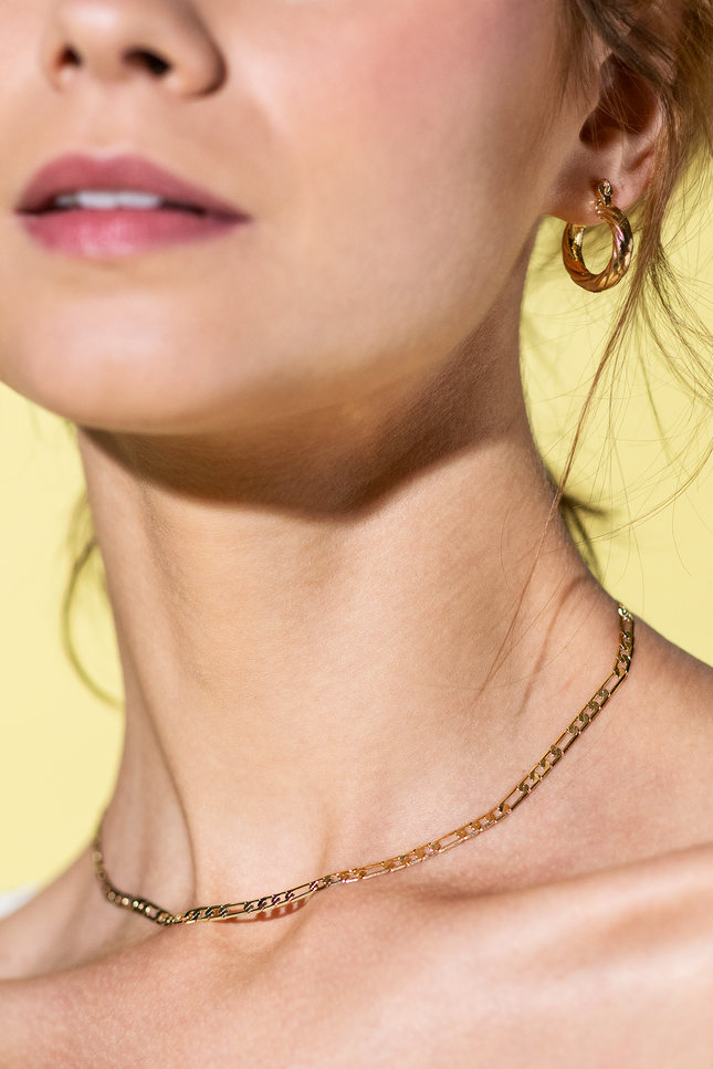 Sol Chain Link Necklace