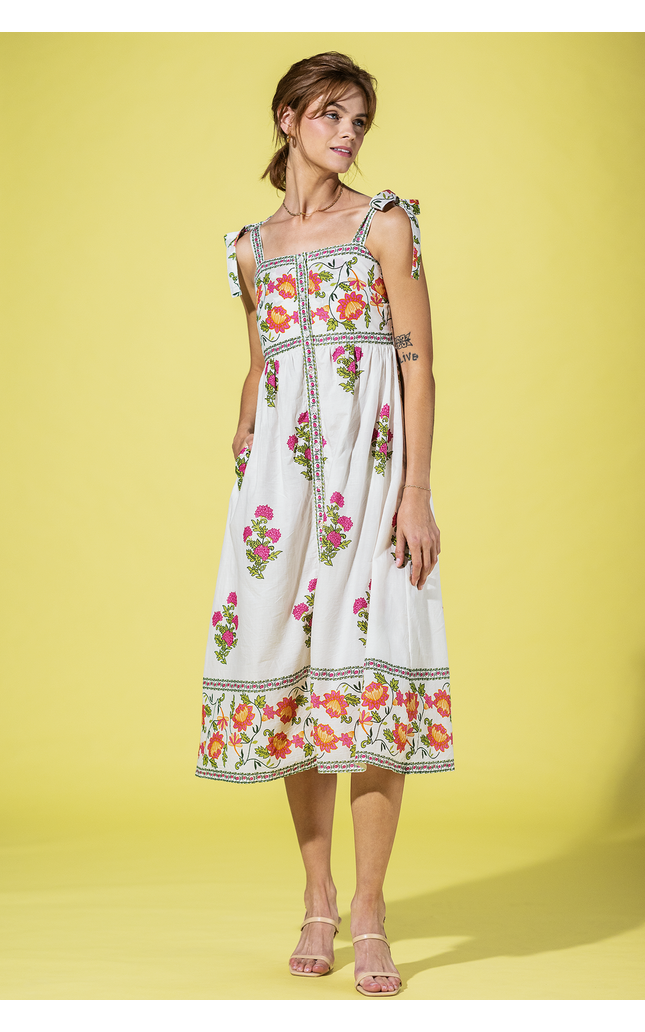 Roswell Bloom Midi Dress