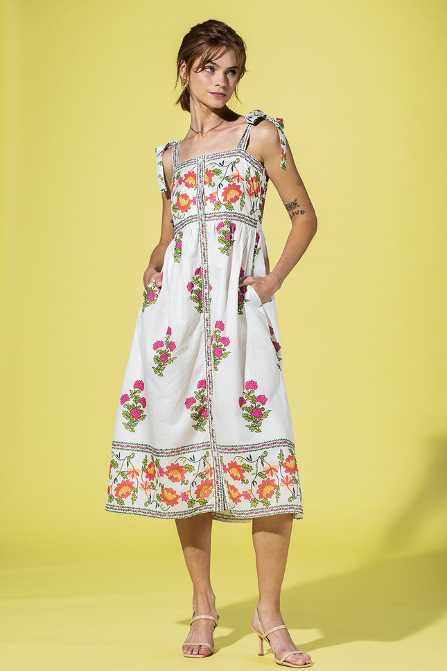 Roswell Bloom Midi Dress