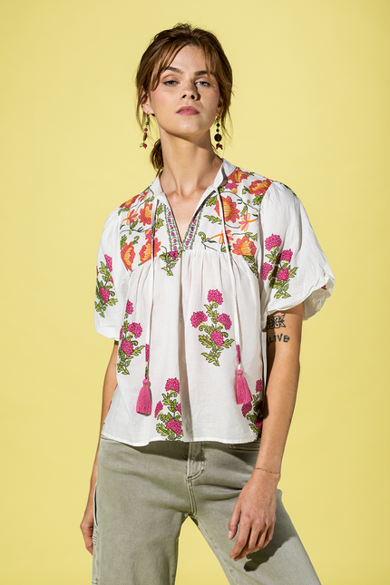 Tassel Trails Blouse