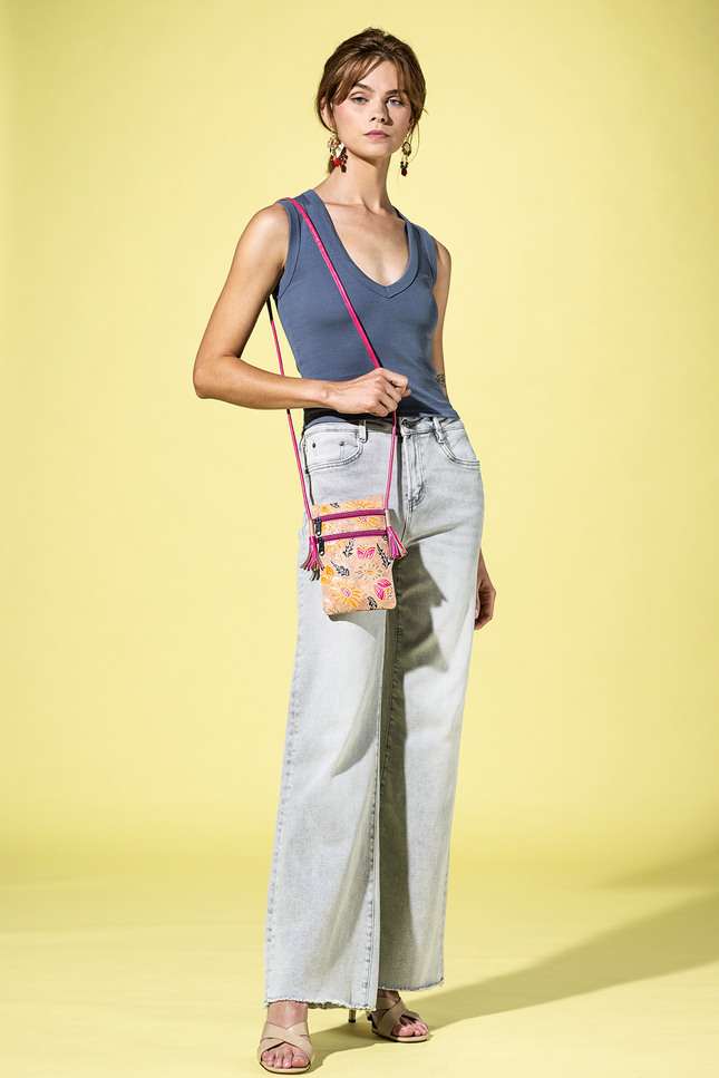 Floral Fiesta Cellphone Bag