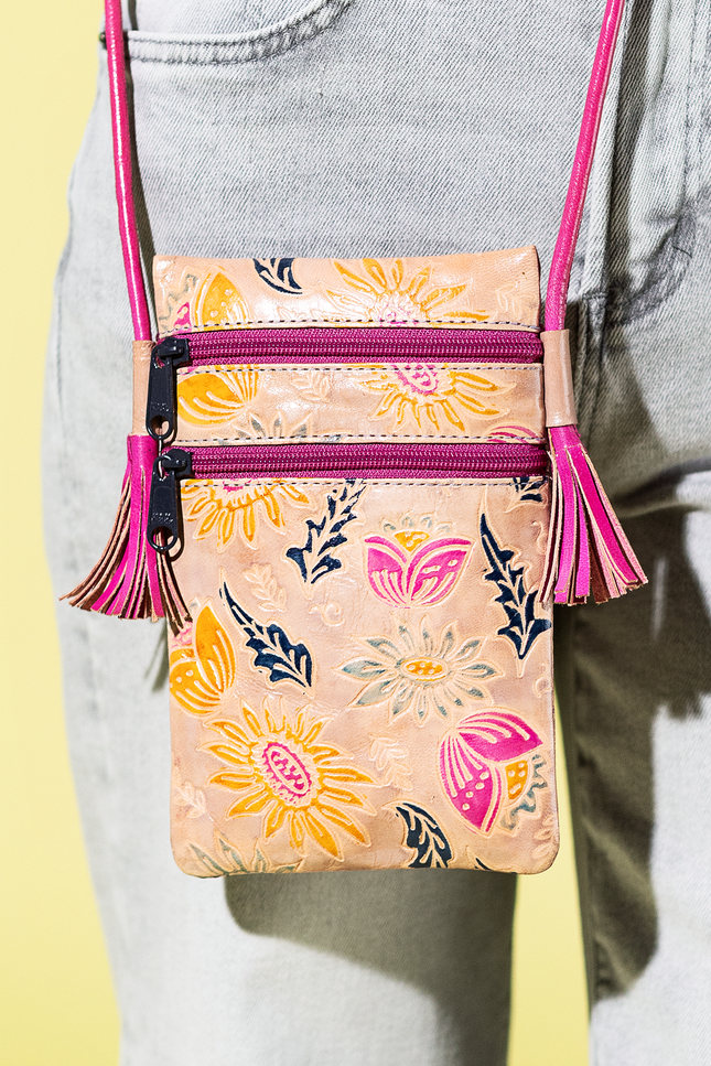 Floral Fiesta Cellphone Bag