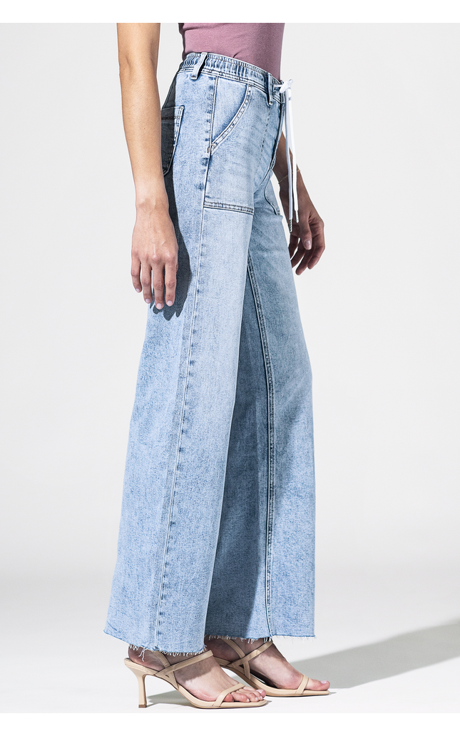Montecito Wide Leg Drawstring Jeans