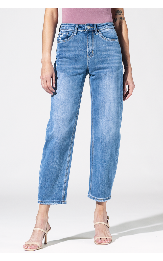 Retro Rodeo Barrel Jeans