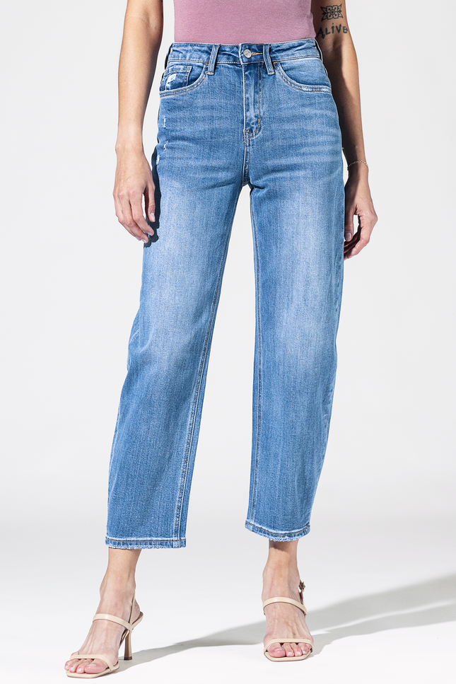 Retro Rodeo Barrel Jeans