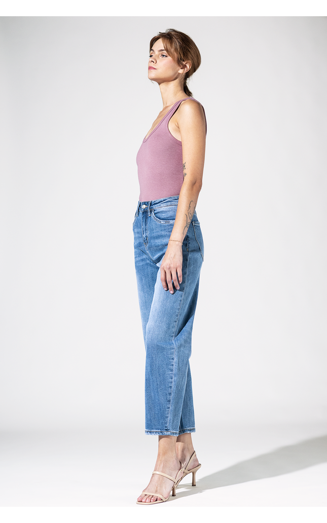 Retro Rodeo Barrel Jeans