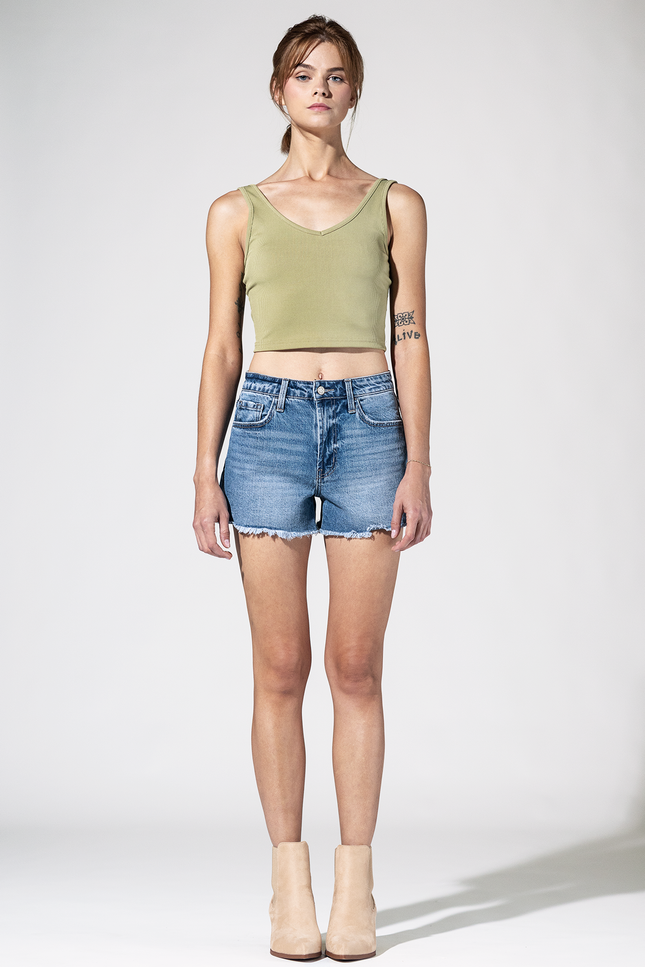 Ocala High Rise Cutoff Shorts