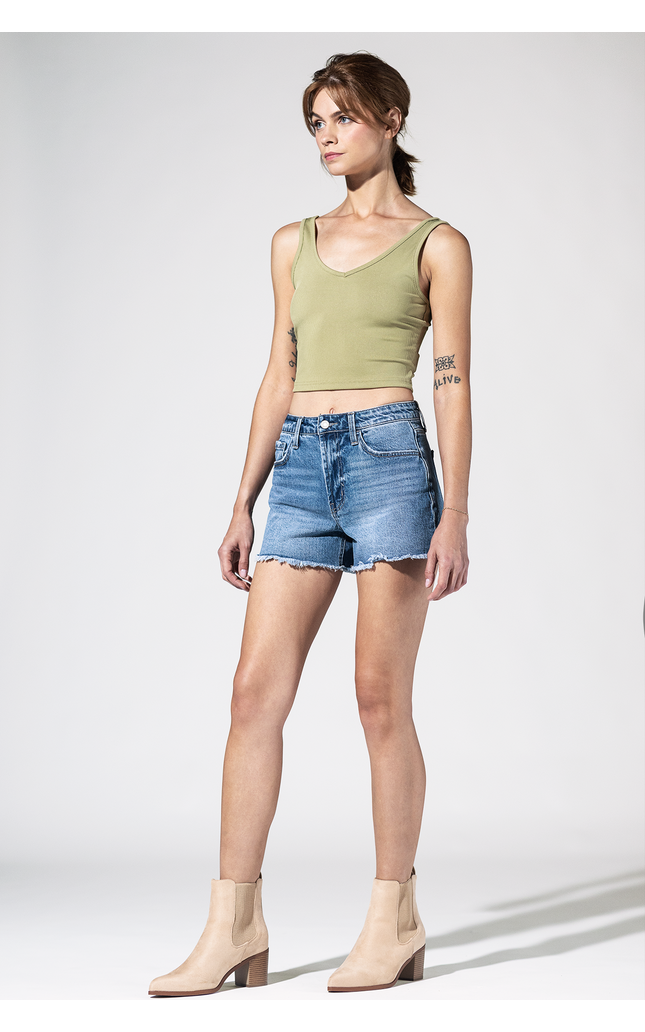 Ocala High Rise Cutoff Shorts