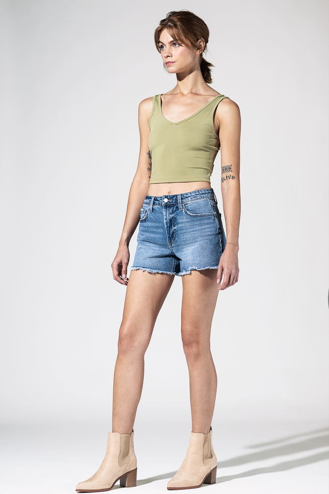 Ocala High Rise Cutoff Shorts