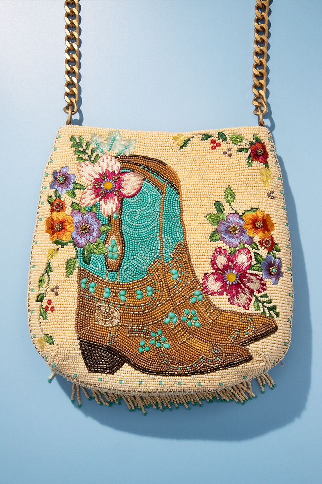 Line Dance Crossbody Handbag