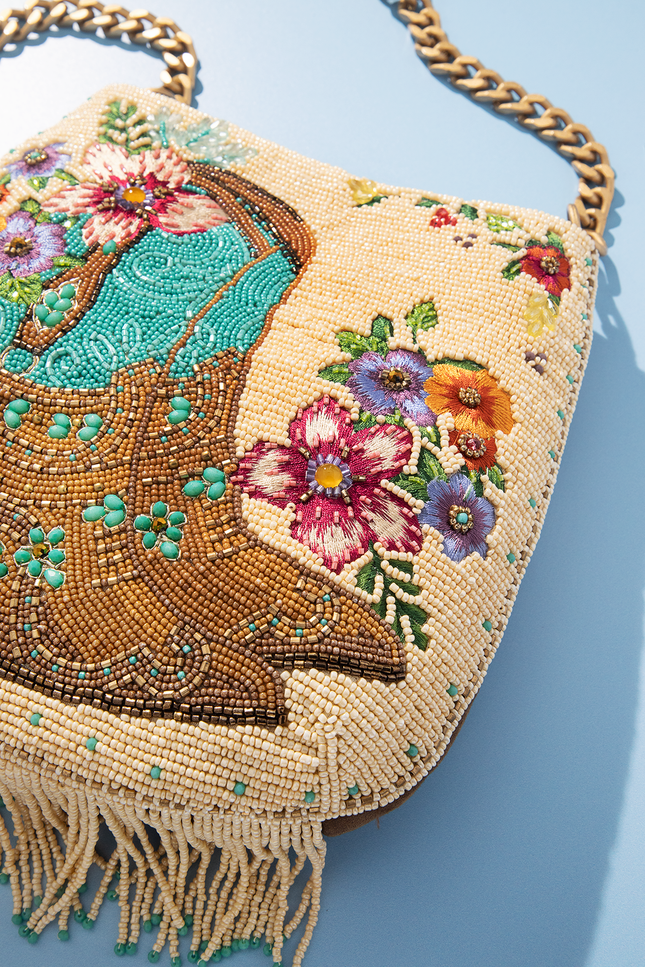 Line Dance Crossbody Handbag