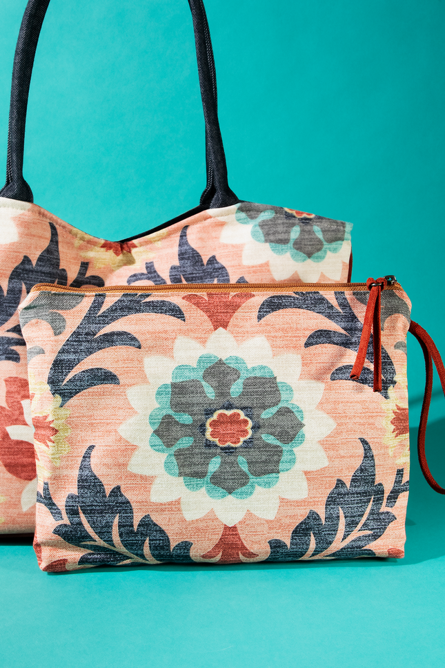 Santa Monica Lolita Handbag with Matching Pouch