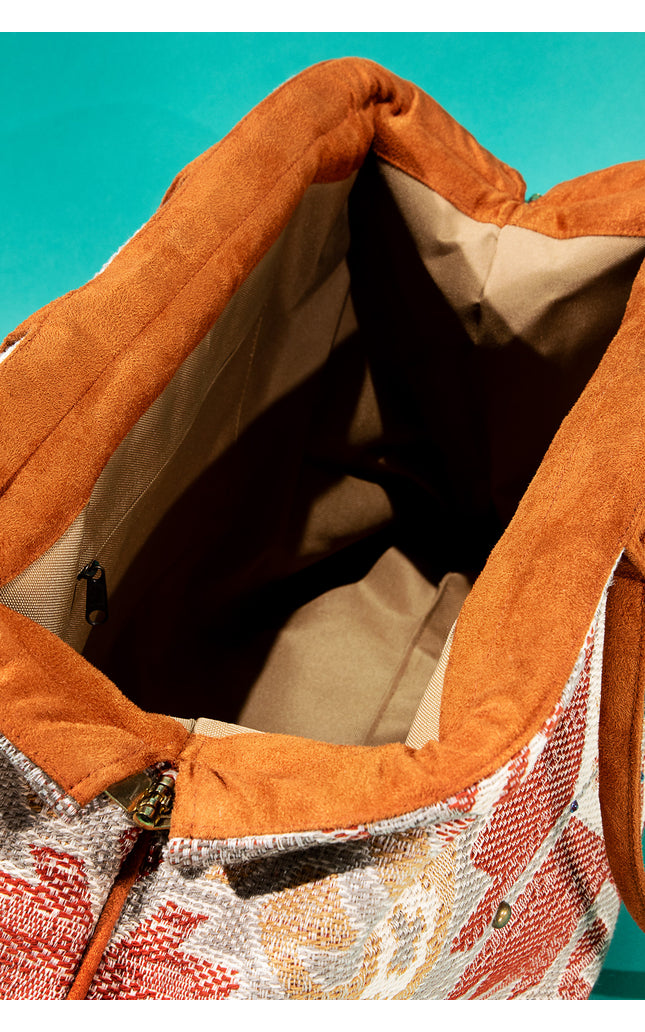 Blaze Pioneer: Modern Tapestry Doctor Bag with Metal Frame