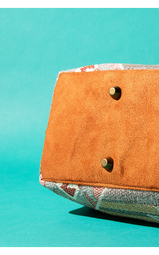 Blaze Pioneer: Modern Tapestry Doctor Bag with Metal Frame