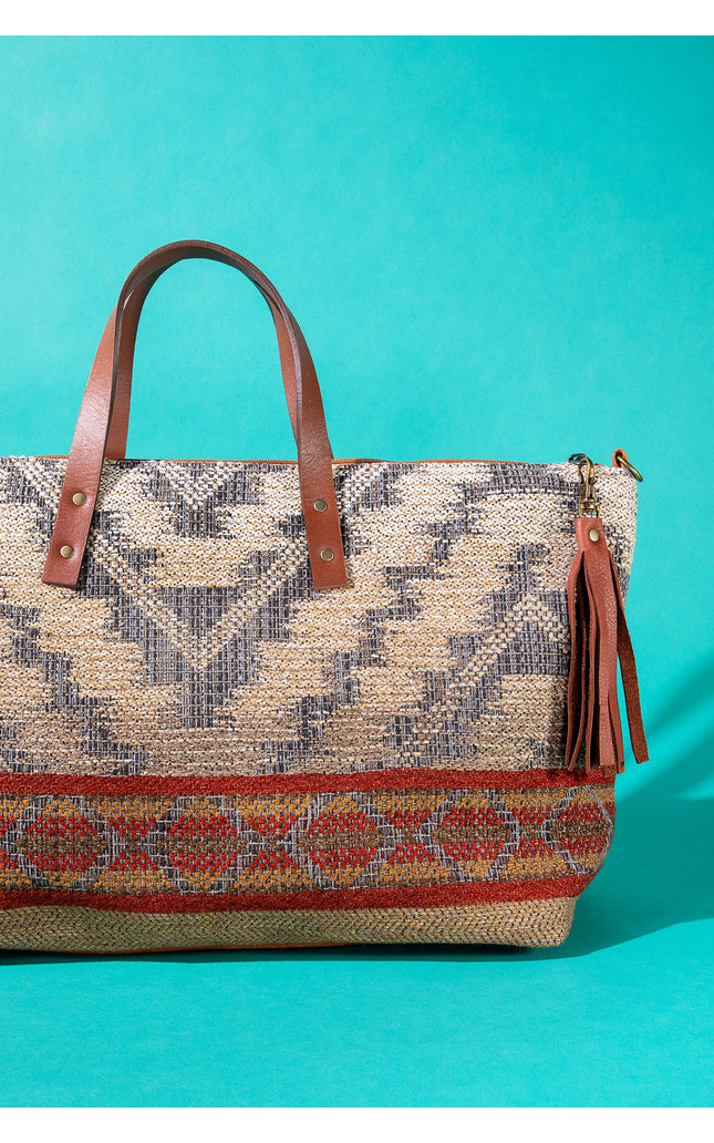 Chapparal Buddy Handcrafted Carryall Tote Bag