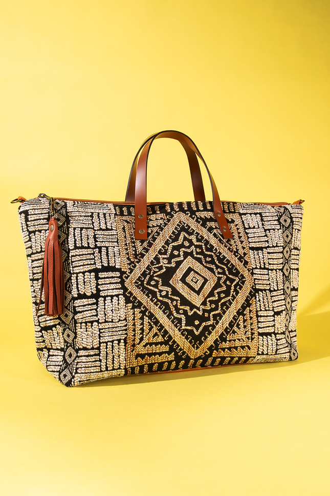 Kahlua Buddy Handcrafted Carryall Tote Bag