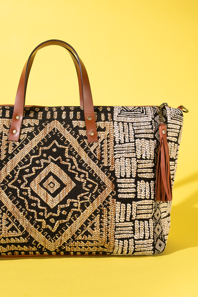 Kahlua Buddy Handcrafted Carryall Tote Bag