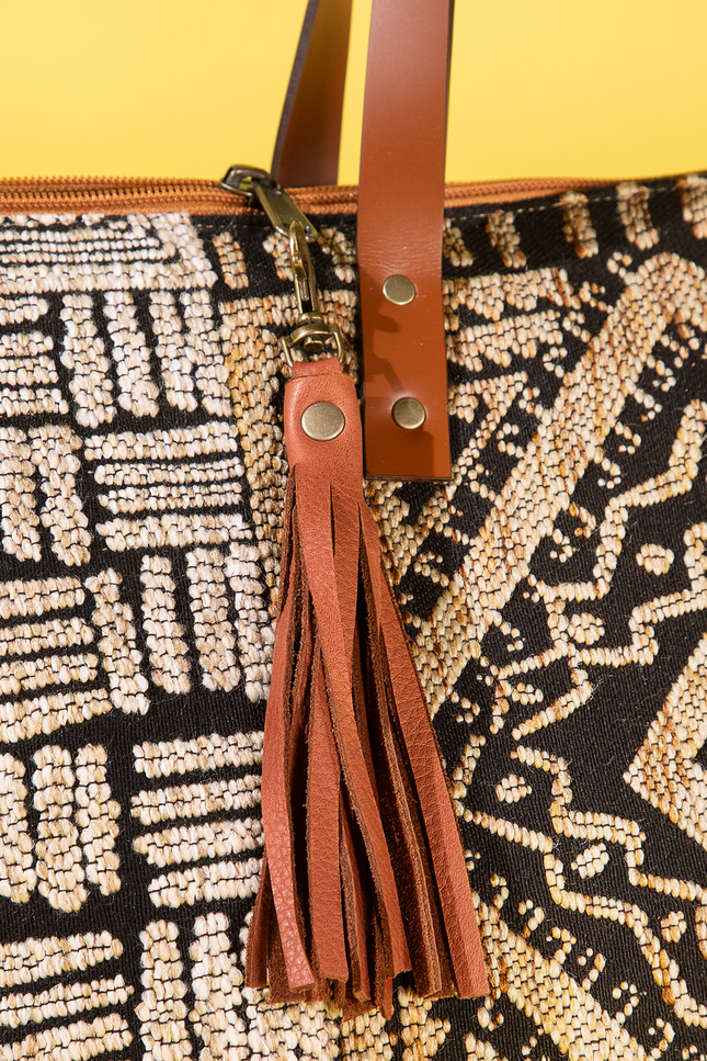 Kahlua Buddy Handcrafted Carryall Tote Bag