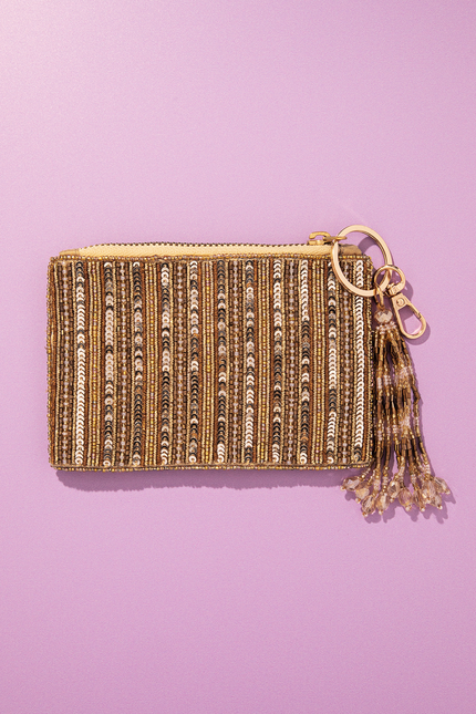 Golden Dusk Coin Pouch
