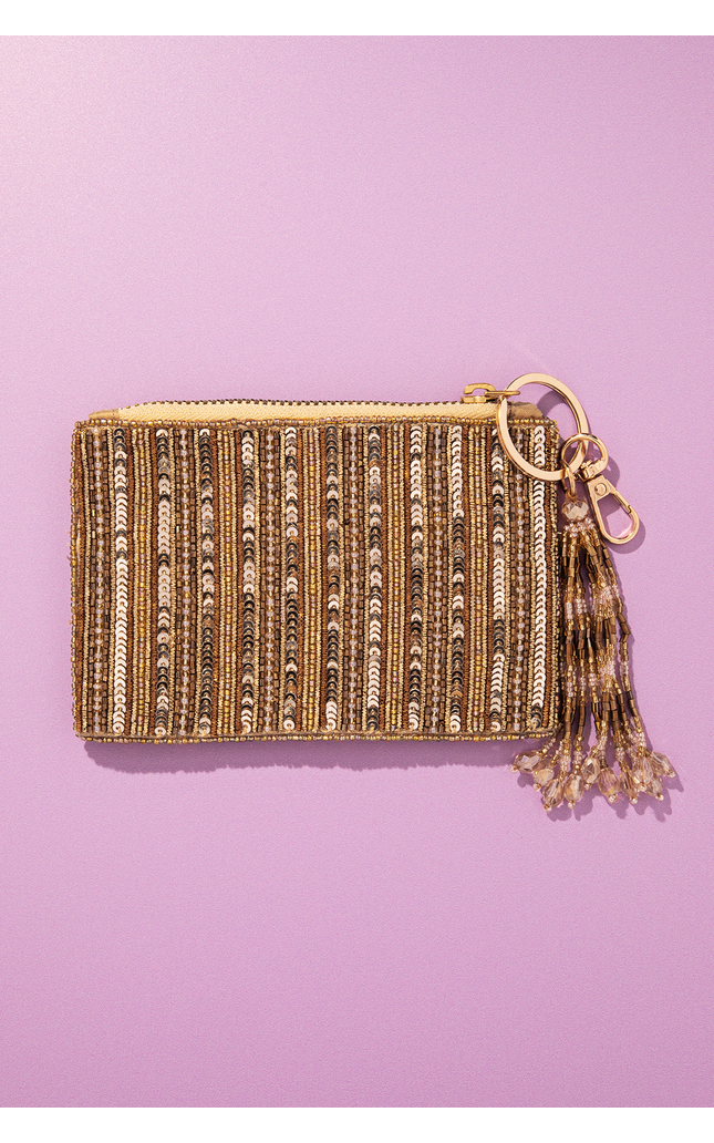 Golden Dusk Coin Pouch