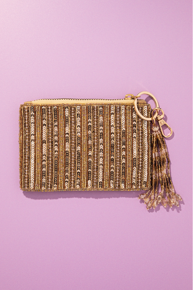 Golden Dusk Coin Pouch