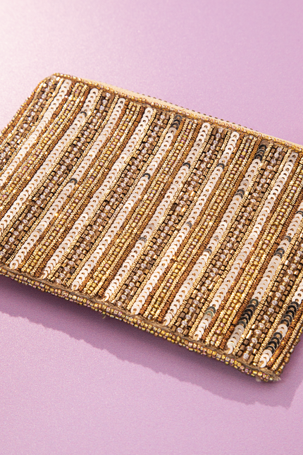 Golden Dusk Coin Pouch