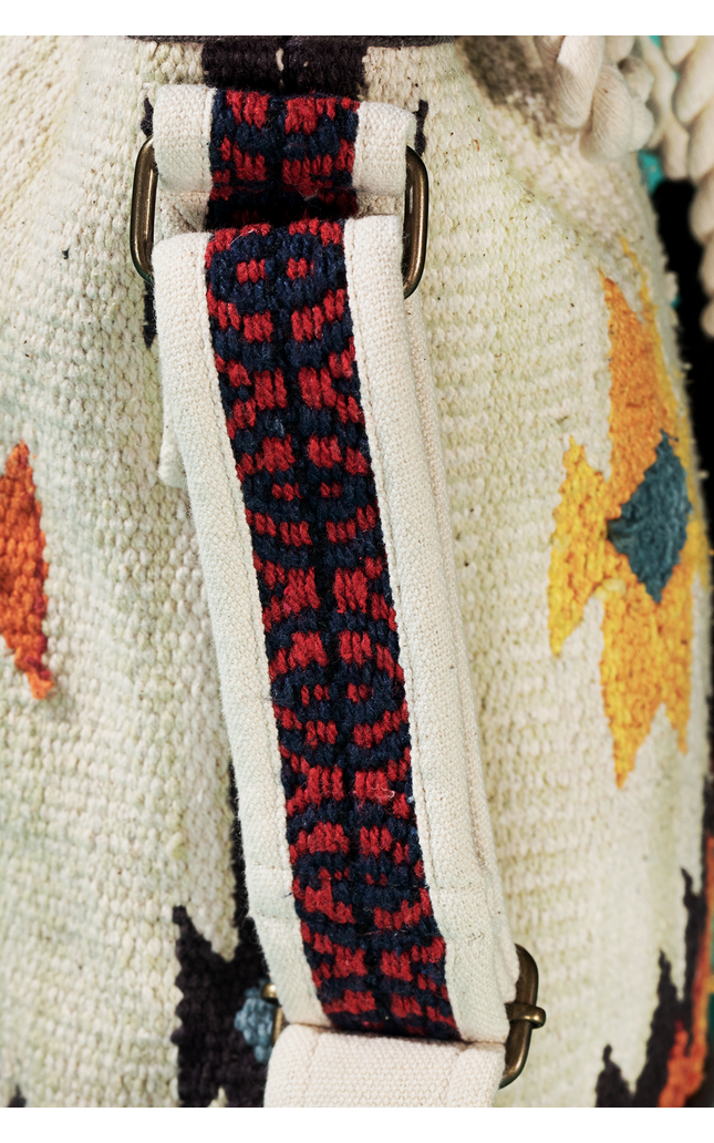 Ivory Tassel  Crossbody