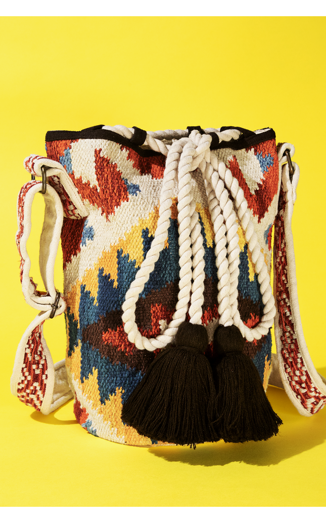 Tassel Tapestry Crossbody