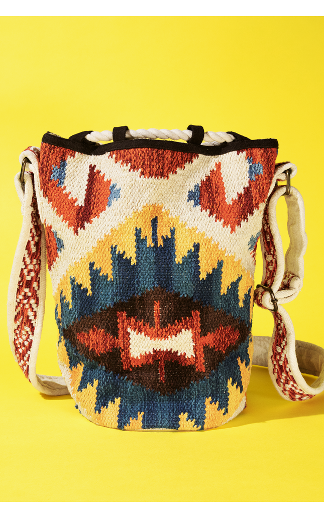 Tassel Tapestry Crossbody