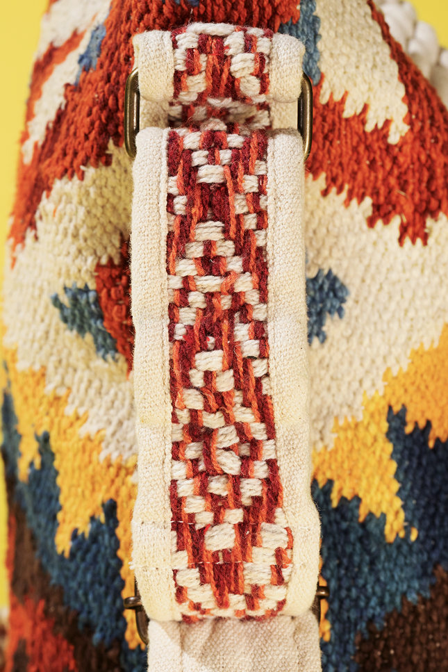 Tassel Tapestry Crossbody