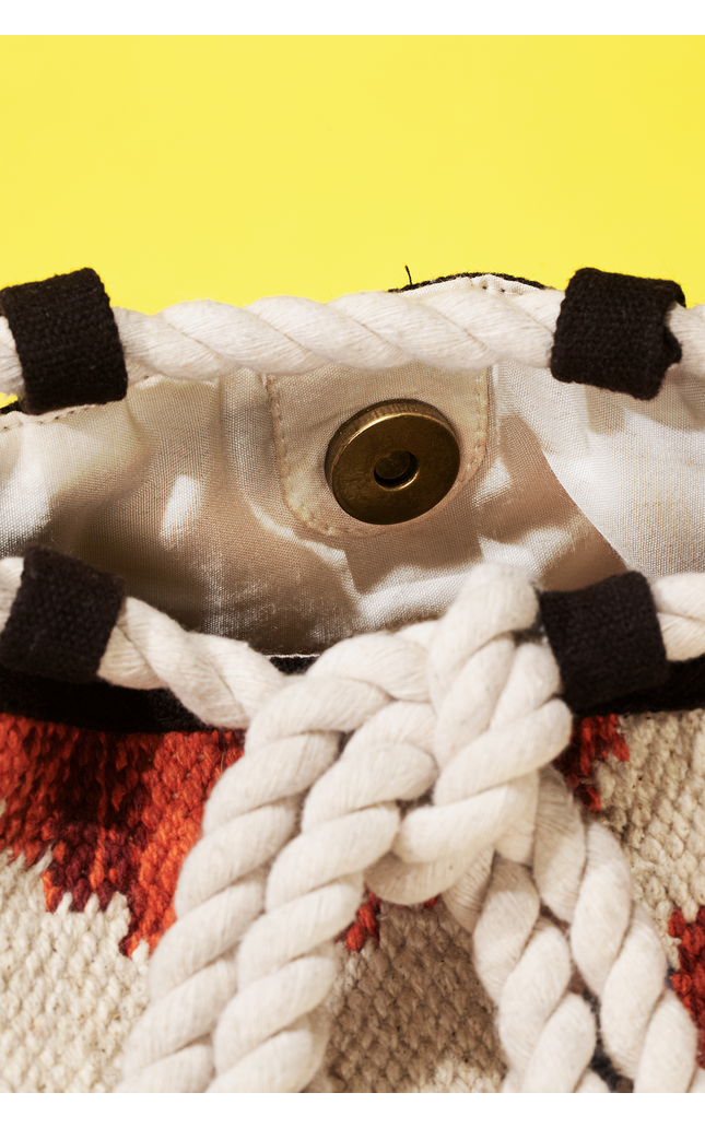 Tassel Tapestry Crossbody