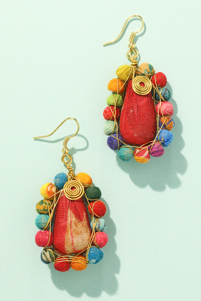 Savannah Cluster Earrings