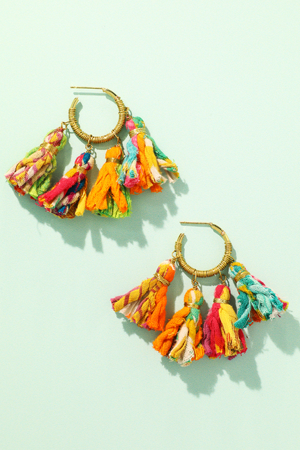 Amarillo Fringe Earrings