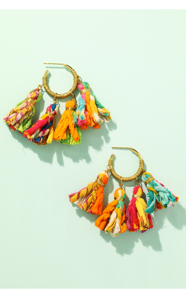 Amarillo Fringe Earrings